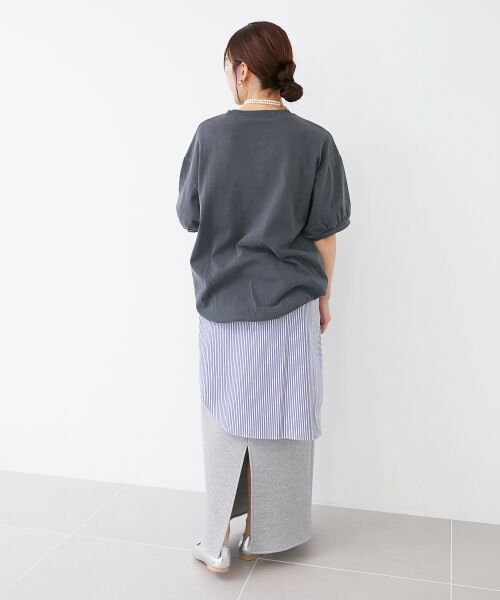 le.coeur blanc / ルクールブラン Tシャツ | STAR&STRIPE  ベーシックリブT | 詳細8