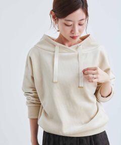 le.coeur blanc / ルクールブラン カットソー | 《WEB限定アイテム》パーカー風プルオーバー