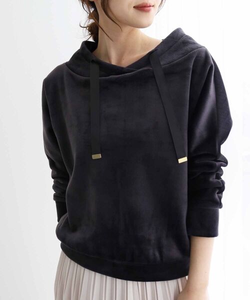 le.coeur blanc / ルクールブラン カットソー | 《WEB限定アイテム》パーカー風プルオーバー | 詳細15