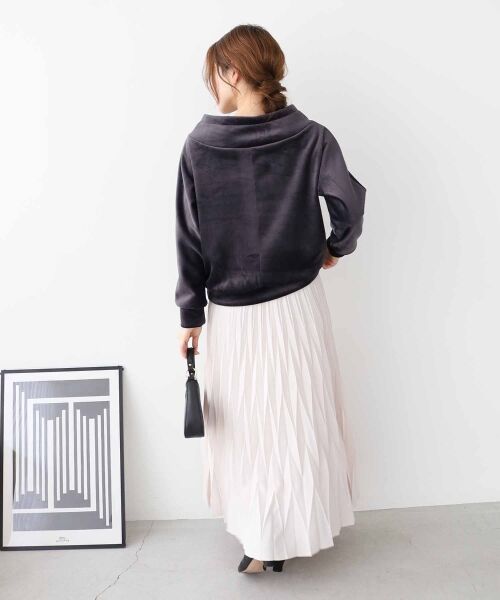 le.coeur blanc / ルクールブラン カットソー | 《WEB限定アイテム》パーカー風プルオーバー | 詳細22