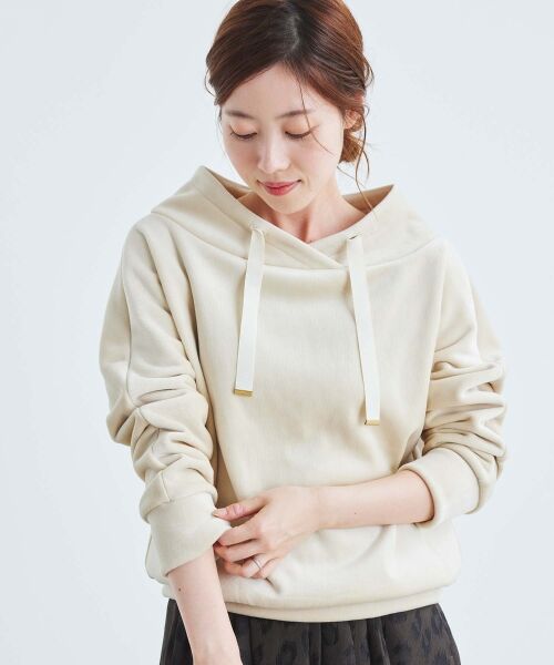le.coeur blanc / ルクールブラン カットソー | 《WEB限定アイテム》パーカー風プルオーバー | 詳細28