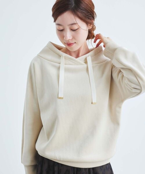 le.coeur blanc / ルクールブラン カットソー | 《WEB限定アイテム》パーカー風プルオーバー | 詳細29