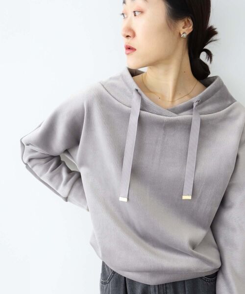 le.coeur blanc / ルクールブラン カットソー | 《WEB限定アイテム》パーカー風プルオーバー | 詳細3
