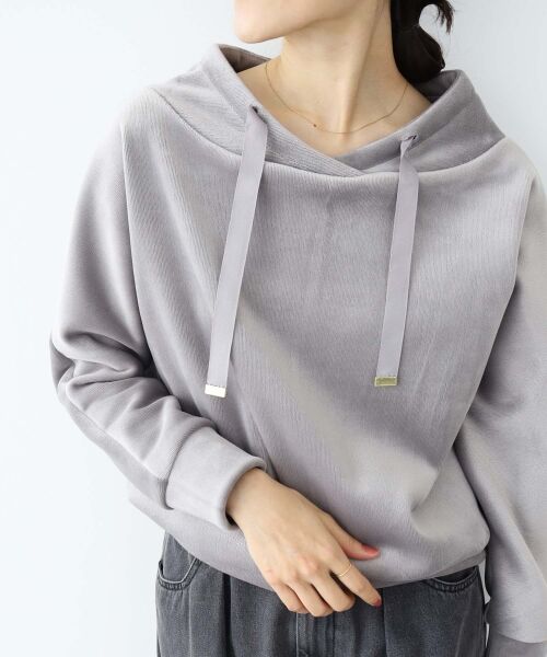 le.coeur blanc / ルクールブラン カットソー | 《WEB限定アイテム》パーカー風プルオーバー | 詳細5