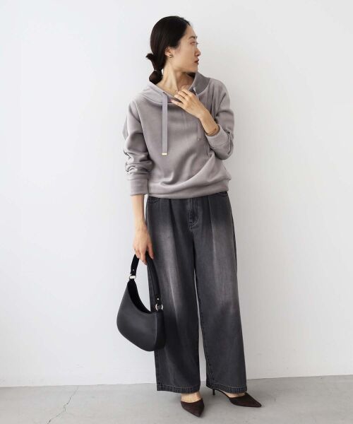 le.coeur blanc / ルクールブラン カットソー | 《WEB限定アイテム》パーカー風プルオーバー | 詳細9