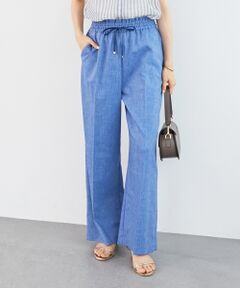 le.coeur blanc / ルクールブラン その他パンツ | 《名品★履きやすさ抜群！》アサレチックイージーワイドパンツ