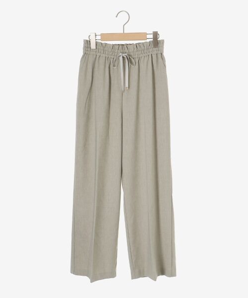 le.coeur blanc / ルクールブラン その他パンツ | 《名品★履きやすさ抜群！》アサレチックイージーワイドパンツ | 詳細1