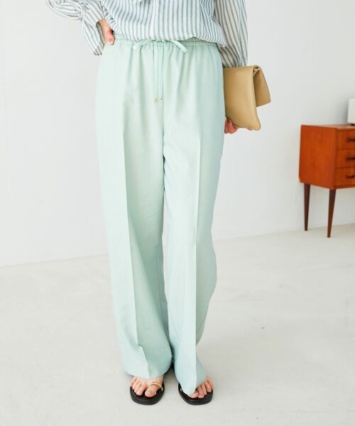 le.coeur blanc / ルクールブラン その他パンツ | 《名品★履きやすさ抜群！》アサレチックイージーワイドパンツ | 詳細19