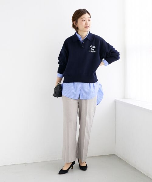 le.coeur blanc / ルクールブラン その他パンツ | 《名品★履きやすさ抜群！》アサレチックイージーワイドパンツ | 詳細2