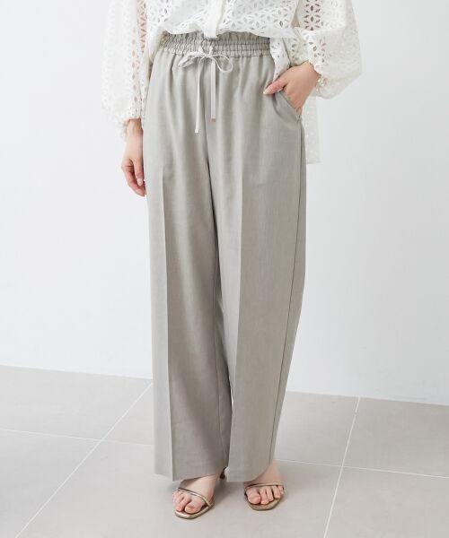 le.coeur blanc / ルクールブラン その他パンツ | 《名品★履きやすさ抜群！》アサレチックイージーワイドパンツ | 詳細21