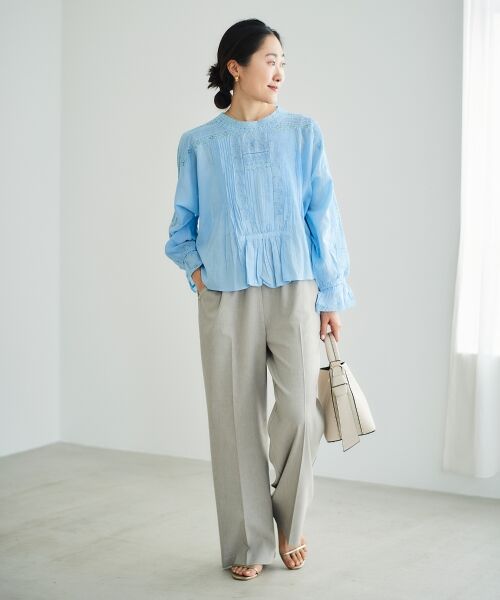 le.coeur blanc / ルクールブラン その他パンツ | 《名品★履きやすさ抜群！》アサレチックイージーワイドパンツ | 詳細12