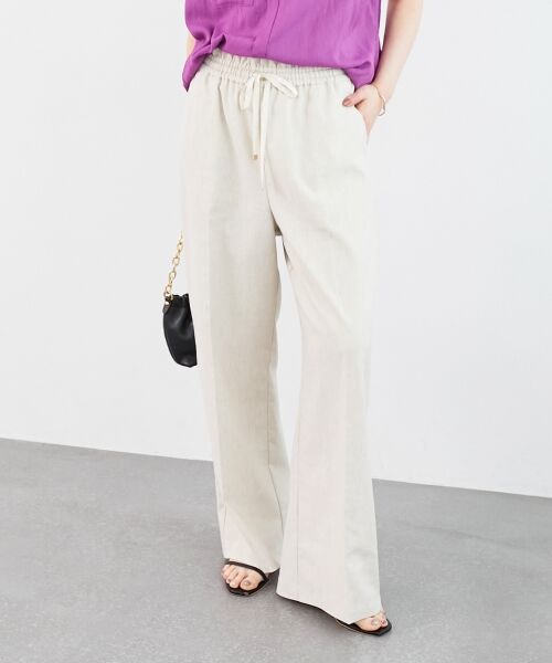 le.coeur blanc / ルクールブラン その他パンツ | 《名品★履きやすさ抜群！》アサレチックイージーワイドパンツ | 詳細19