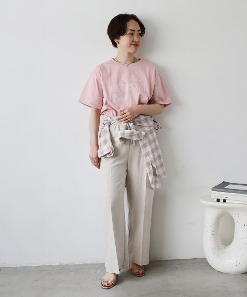 le.coeur blanc / ルクールブラン その他パンツ | 《名品★履きやすさ抜群！》アサレチックイージーワイドパンツ | 詳細30