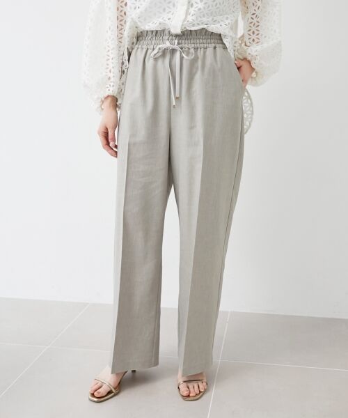 le.coeur blanc / ルクールブラン その他パンツ | 《名品★履きやすさ抜群！》アサレチックイージーワイドパンツ | 詳細4