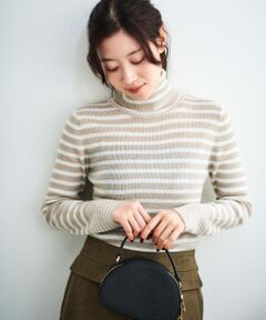 le.coeur blanc / ルクールブラン ニット・セーター | リブタートルニット