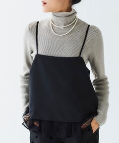 le.coeur blanc / ルクールブラン ニット・セーター | リブタートルニット