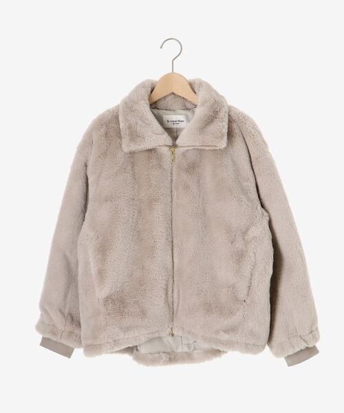 le.coeur blanc / ルクールブラン ブルゾン | フェイクファーブルゾン | 詳細1