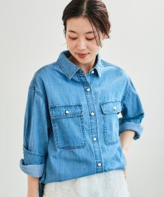 le.coeur blanc / ルクールブラン シャツ・ブラウス | パールボタンシャツ