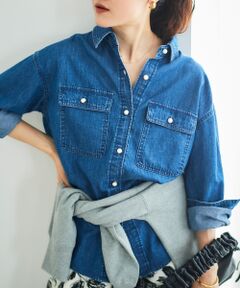 le.coeur blanc / ルクールブラン シャツ・ブラウス | パールボタンシャツ