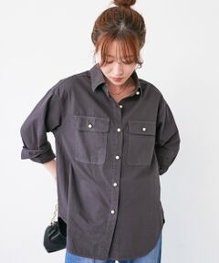 le.coeur blanc / ルクールブラン シャツ・ブラウス | パールボタンシャツ