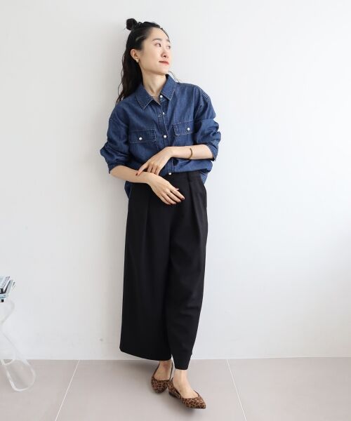 le.coeur blanc / ルクールブラン シャツ・ブラウス | パールボタンシャツ | 詳細10