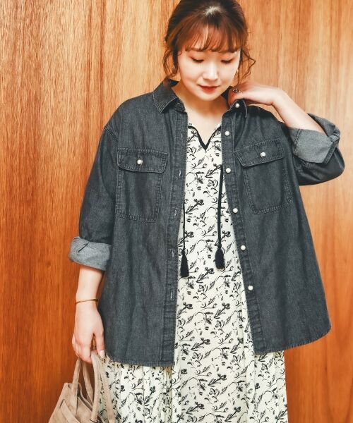 le.coeur blanc / ルクールブラン シャツ・ブラウス | パールボタンシャツ | 詳細17