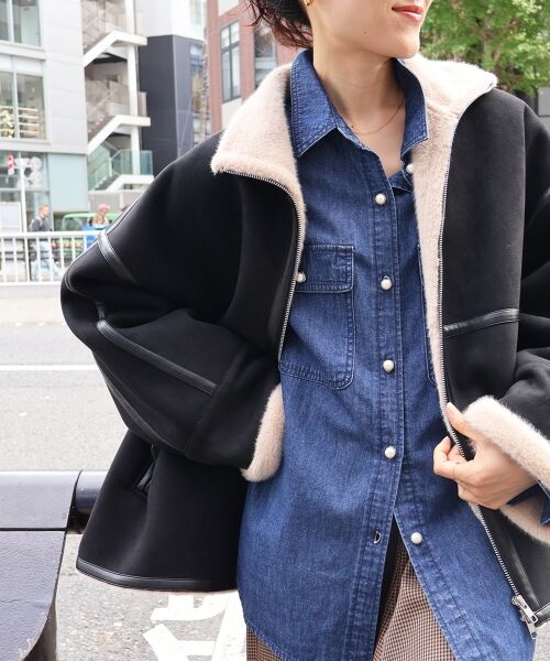 le.coeur blanc / ルクールブラン シャツ・ブラウス | パールボタンシャツ | 詳細5