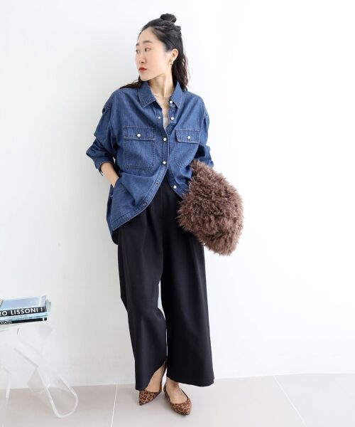 le.coeur blanc / ルクールブラン シャツ・ブラウス | パールボタンシャツ | 詳細7