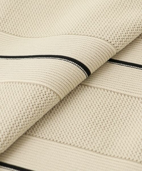 le.coeur blanc / ルクールブラン ニット・セーター | マルチボーダーエステルニットプルオーバー | 詳細29