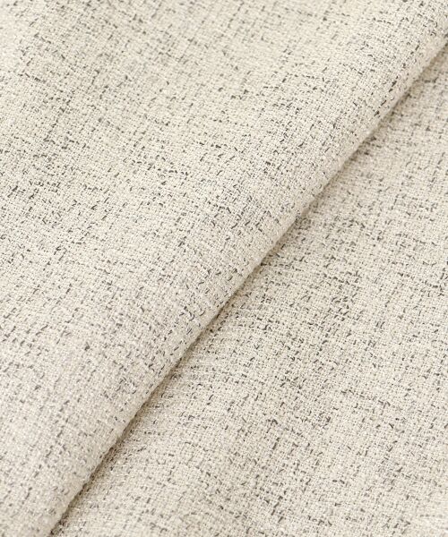 le.coeur blanc / ルクールブラン シャツ・ブラウス | ツィードペプラムノーカラーブラウス | 詳細19