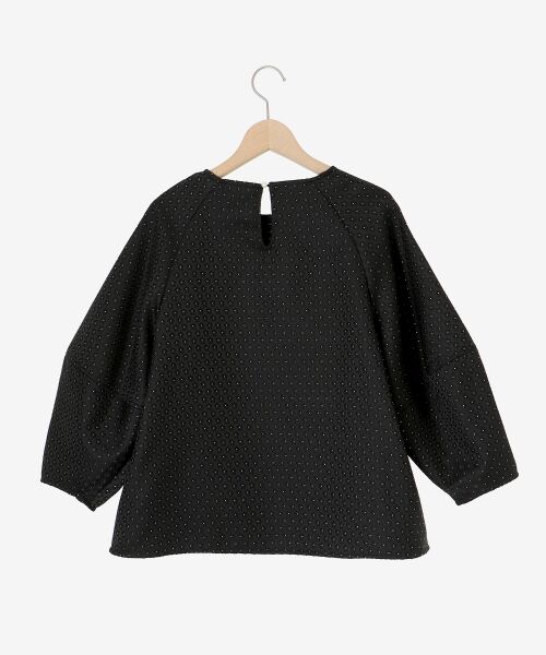 le.coeur blanc / ルクールブラン シャツ・ブラウス | 《手洗い可能》小花ラメジャガードプルオーバー | 詳細21