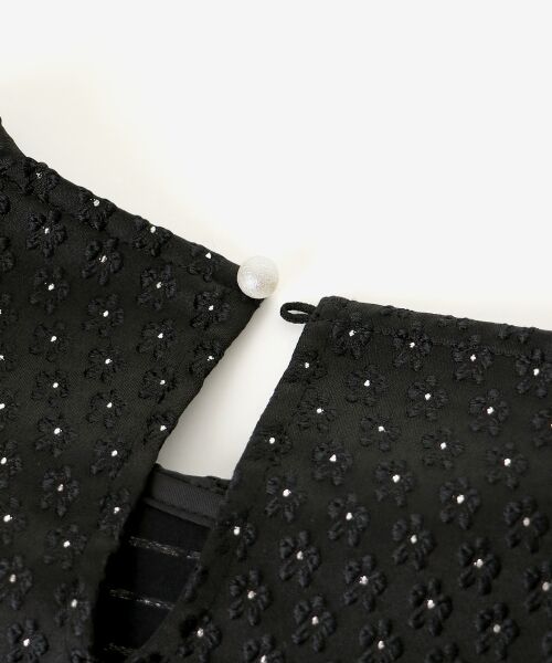 le.coeur blanc / ルクールブラン シャツ・ブラウス | 《手洗い可能》小花ラメジャガードプルオーバー | 詳細24