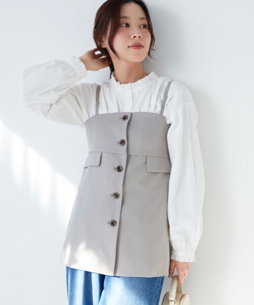 le.coeur blanc / ルクールブラン キャミソール・チューブトップ | サイロツイルビスチェ | 詳細20