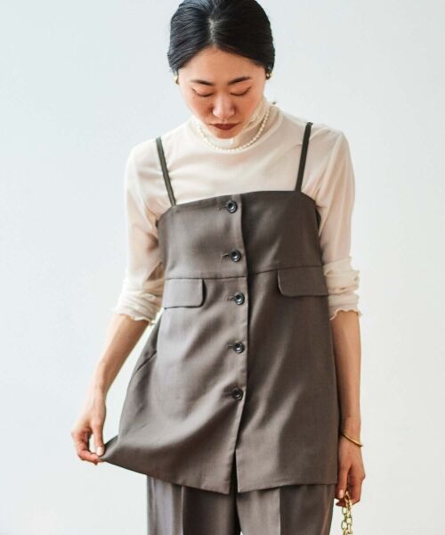 le.coeur blanc / ルクールブラン キャミソール・チューブトップ | サイロツイルビスチェ | 詳細3