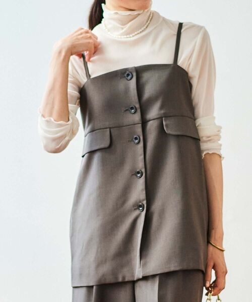 le.coeur blanc / ルクールブラン キャミソール・チューブトップ | サイロツイルビスチェ | 詳細4