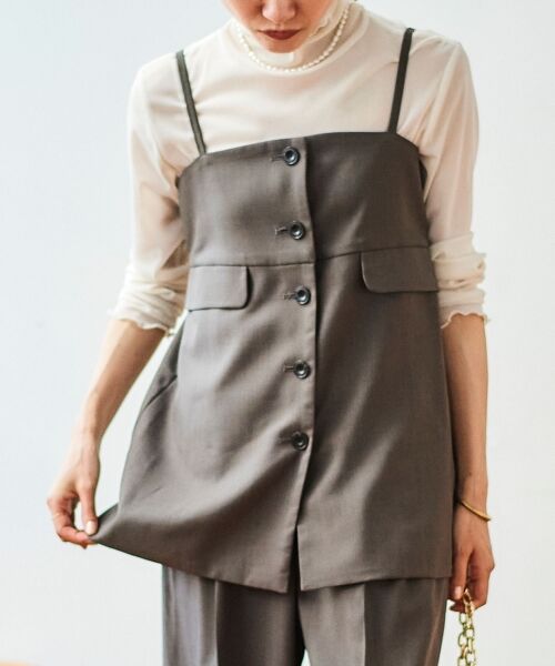 le.coeur blanc / ルクールブラン キャミソール・チューブトップ | サイロツイルビスチェ | 詳細5