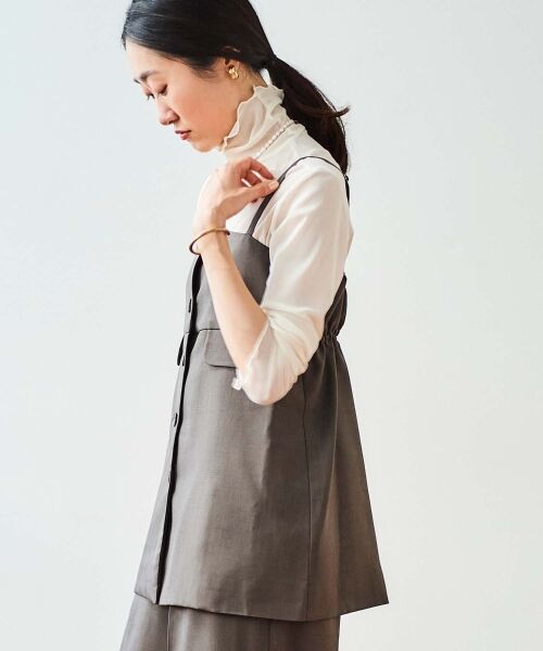 le.coeur blanc / ルクールブラン キャミソール・チューブトップ | サイロツイルビスチェ | 詳細9