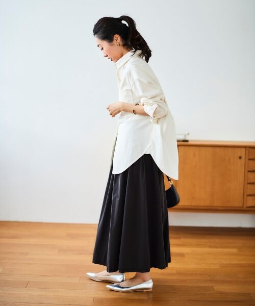 le.coeur blanc / ルクールブラン シャツ・ブラウス | ダブルポケットカラーオーバーシャツ | 詳細10