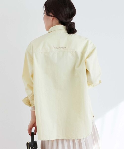 le.coeur blanc / ルクールブラン シャツ・ブラウス | ダブルポケットカラーオーバーシャツ | 詳細23
