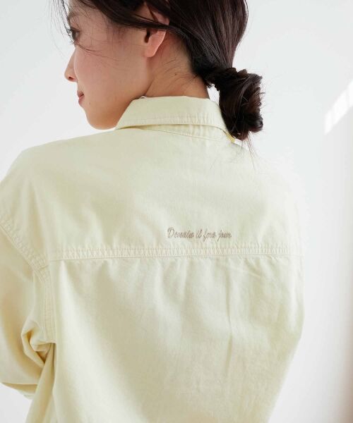 le.coeur blanc / ルクールブラン シャツ・ブラウス | ダブルポケットカラーオーバーシャツ | 詳細24