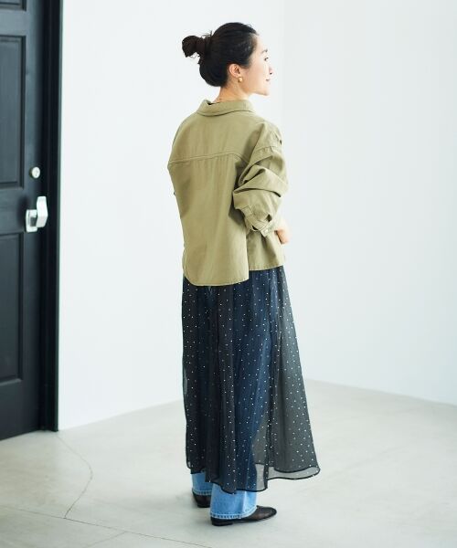 le.coeur blanc / ルクールブラン シャツ・ブラウス | パールボタンコンパクトシャツ | 詳細12