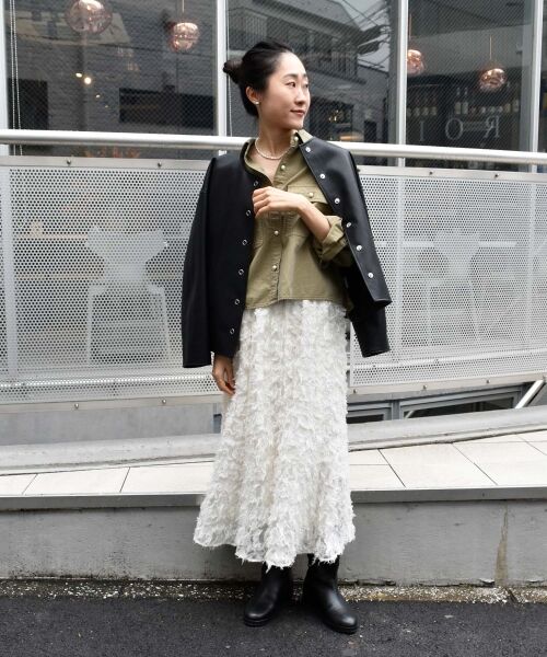 le.coeur blanc / ルクールブラン シャツ・ブラウス | パールボタンコンパクトシャツ | 詳細23