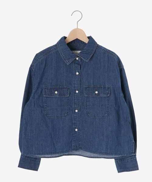 le.coeur blanc / ルクールブラン シャツ・ブラウス | パールボタンコンパクトシャツ | 詳細24