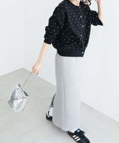 le.coeur blanc / ルクールブラン ロング・マキシ丈スカート | ジャガードダンボールタイトスカート