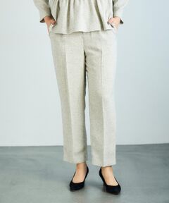 le.coeur blanc / ルクールブラン その他パンツ | ツィードタックテーパードパンツ