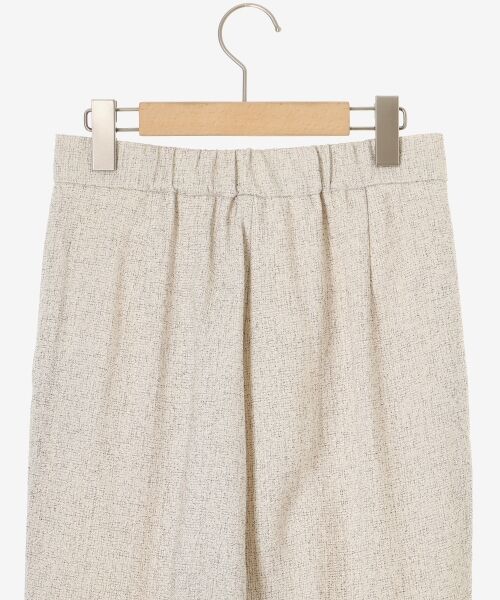 le.coeur blanc / ルクールブラン その他パンツ | ツィードタックテーパードパンツ | 詳細24