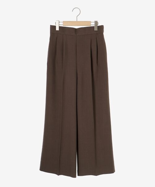 le.coeur blanc / ルクールブラン その他パンツ | 《手洗い可能》サイロツイルダブルタックパンツ | 詳細16