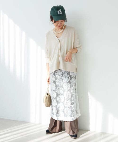 le.coeur blanc / ルクールブラン その他パンツ | 《手洗い可能》サイロツイルダブルタックパンツ | 詳細27