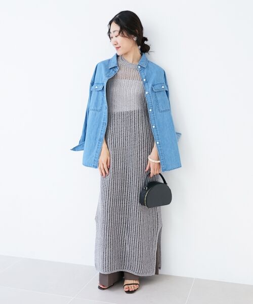 le.coeur blanc / ルクールブラン その他パンツ | 《手洗い可能》サイロツイルダブルタックパンツ | 詳細28