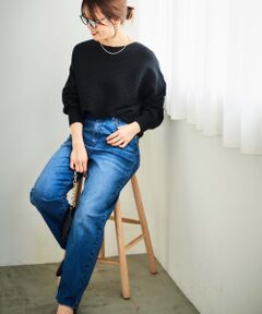 le.coeur blanc / ルクールブラン デニムパンツ | ソフトテーパードストレッチデニム